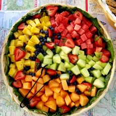 Fruit Platter, Cut fresh fruit