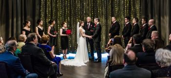 wedding ceremony at Greyline